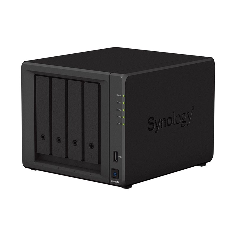 Synology DiskStation DS923+, 4-paikkainen NAS-asema, musta