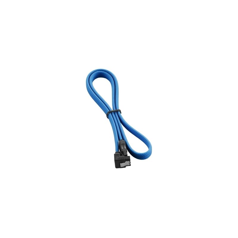 CableMod ModMesh Right Angle SATA 3 kaapeli 60cm, vaalean sininen