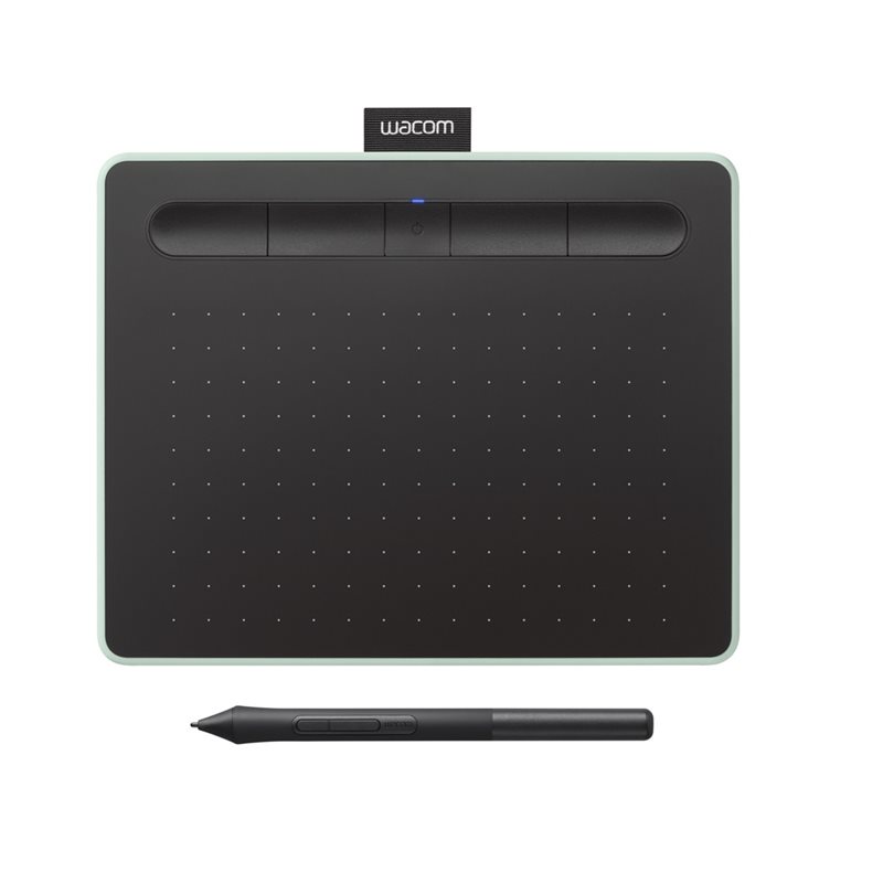 Wacom Intuos Pen & Bluetooth -piirtopöytä, Small, pistaasinvihreä (Norm. 92,90€)