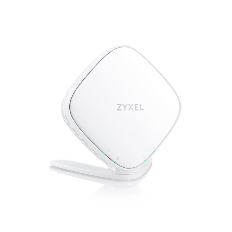 ZyXEL WX3100-T0, Dual-Band Wireless AX1800 Gigabit Extender, valkoinen
