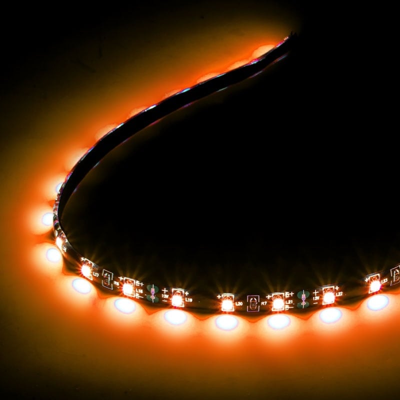 Lamptron FlexLight Pro, LED-nauha, 24LED, 400mm, oranssi