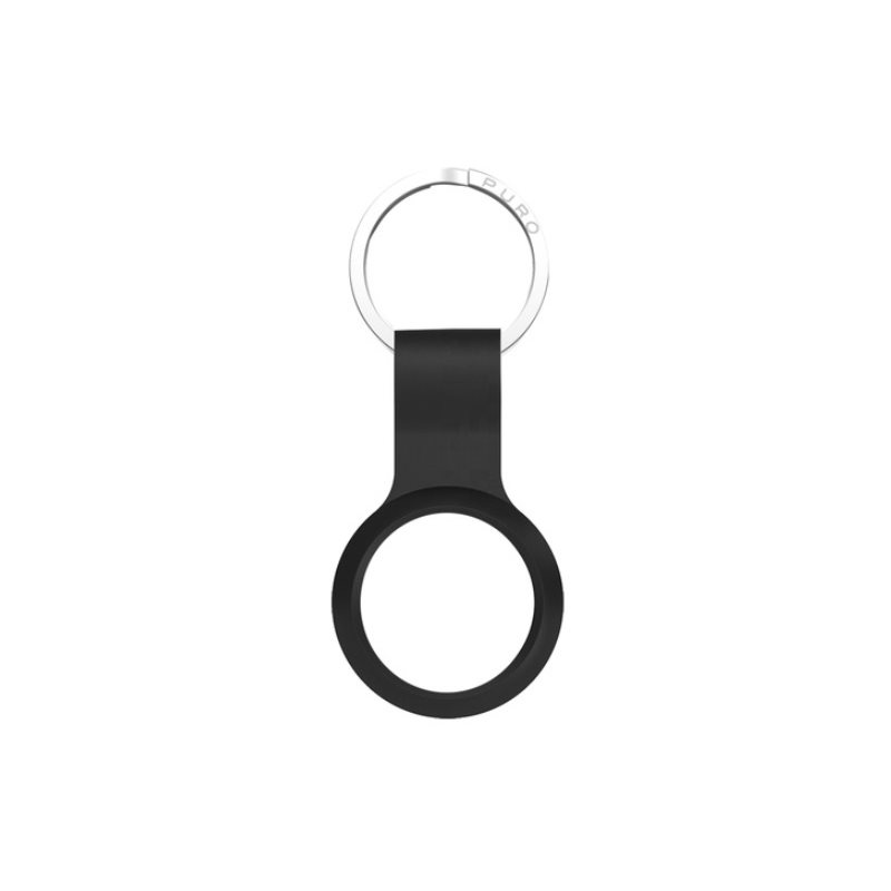 Puro Apple AirTag ICON -avaimenperä, musta