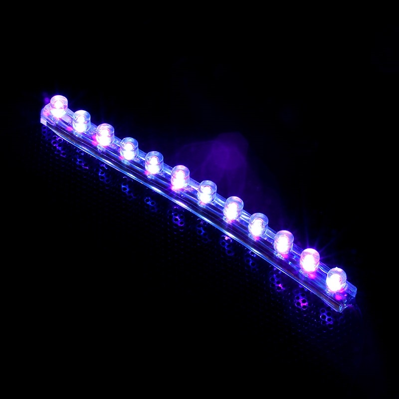 Lamptron FlexLight Standard, LED-nauha, 12LED, 120mm, UV