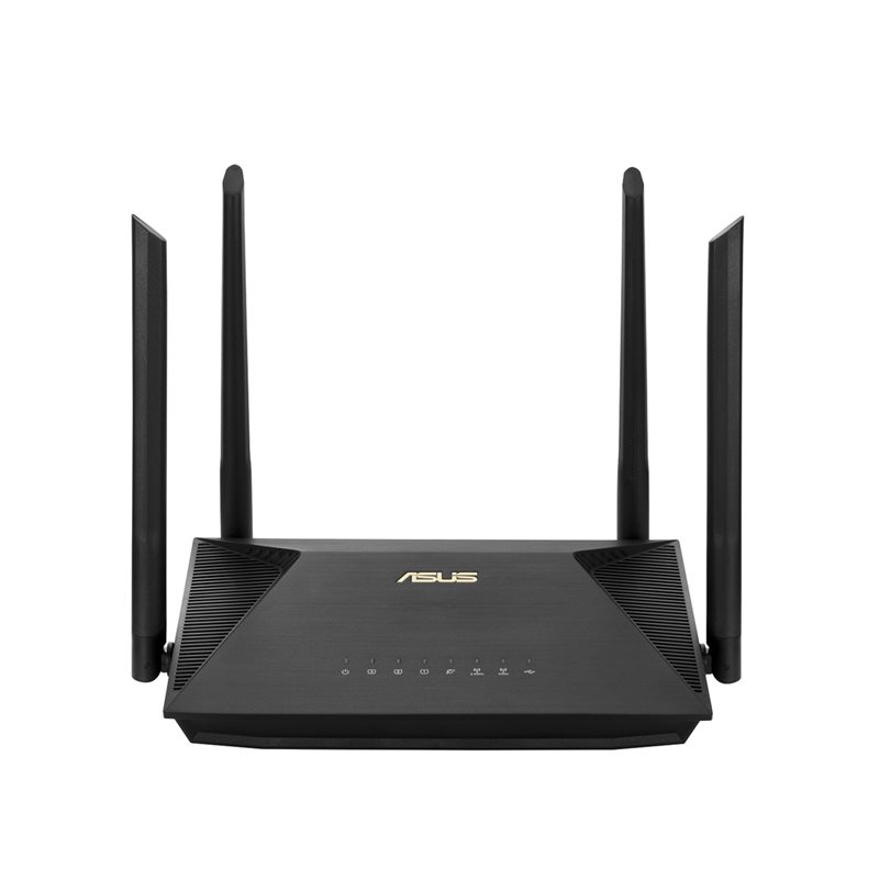 Asus (Outlet) RT-AX53U, Dual Band WiFi 6 -reititin, 802.11ax, musta
