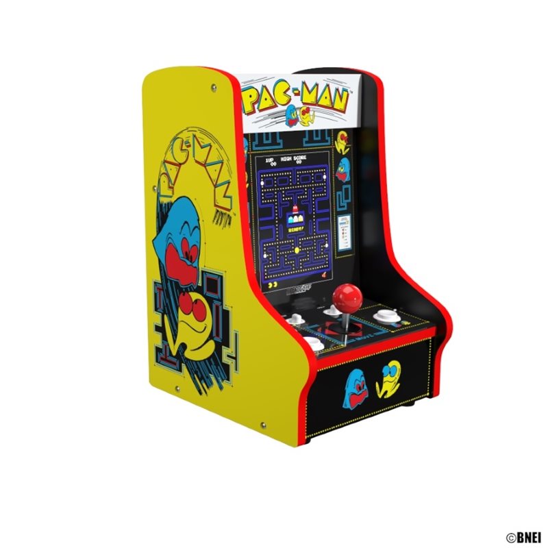 Arcade1Up 2022 COUNTER CADE 1 PLAYER PAC-MAN, pelikabinetti (Tarjous! Norm. 259,90€)