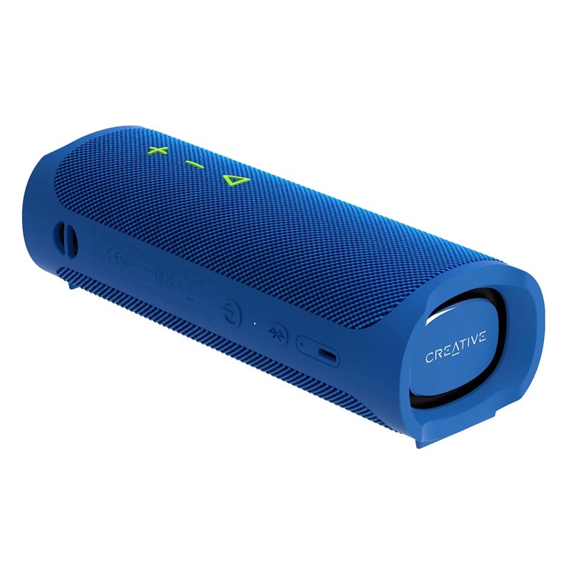 Creative Muvo Go 5.3 Bluetooth-kaiutin, sininen (Poistotuote! Norm. 95,90€)