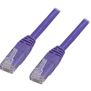 Deltaco U/UTP Cat6 laitekaapeli, 20m, violetti