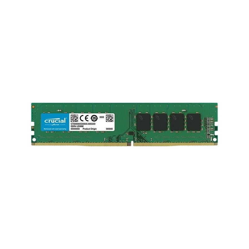 Crucial 8GB (1 x 8GB) DDR4 2400MHz, CL17, 1.20V