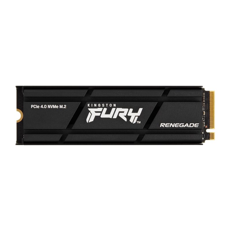 Kingston 2TB FURY Renegade PCIe 4.0 NVMe M.2 SSD with Heatsink, 3D TLC, 7300/7000 MB/s