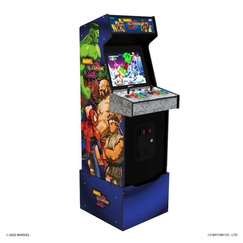 Arcade1Up Marvel vs Capcom 2 Legacy Arcade Machine -pelikabinetti