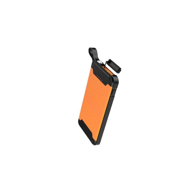 Waltter Varavirtalähde, 10 000mAh, USB-C, musta/oranssi (Poistotuote! Norm. 29,90€)