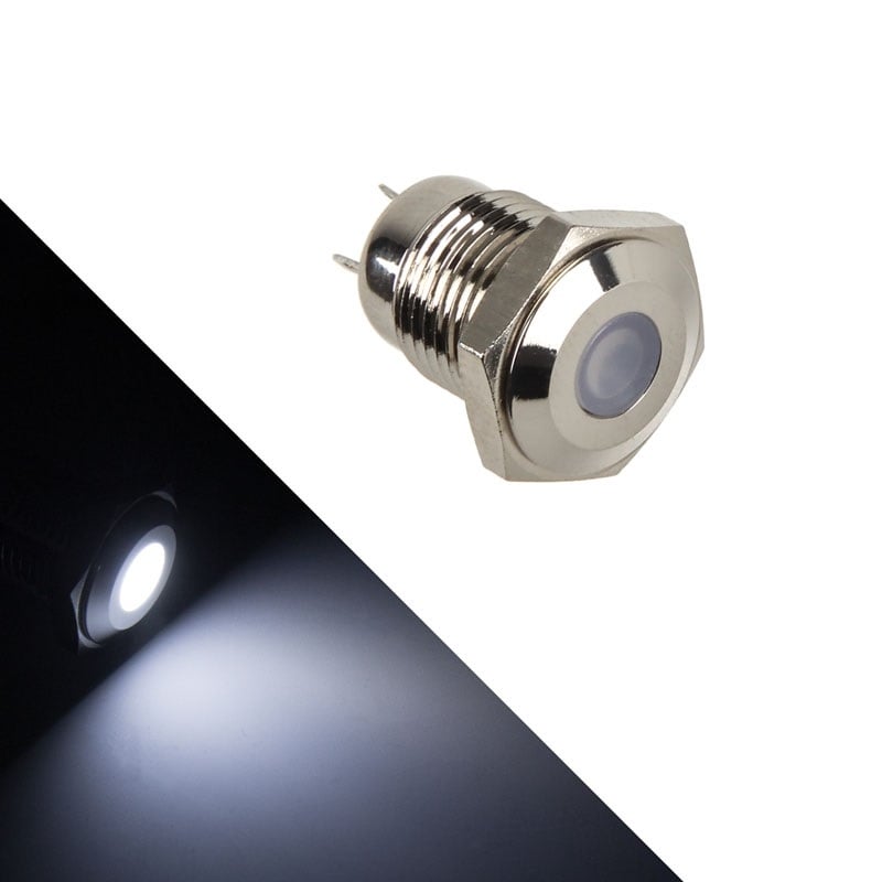 Lamptron Vandalproof LED-valoyksikkö, valkoinen/hopea