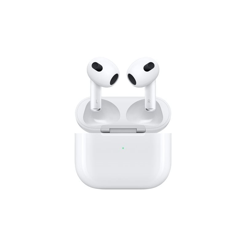 Apple AirPods ja latauskotelo, langattomat nappikuulokkeet, 3.gen, valkoinen