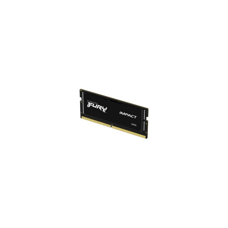 Kingston 32GB (1 x 32GB) FURY Impact, DDR5 4800MHz, SO-DIMM, CL38, 1.10V, musta
