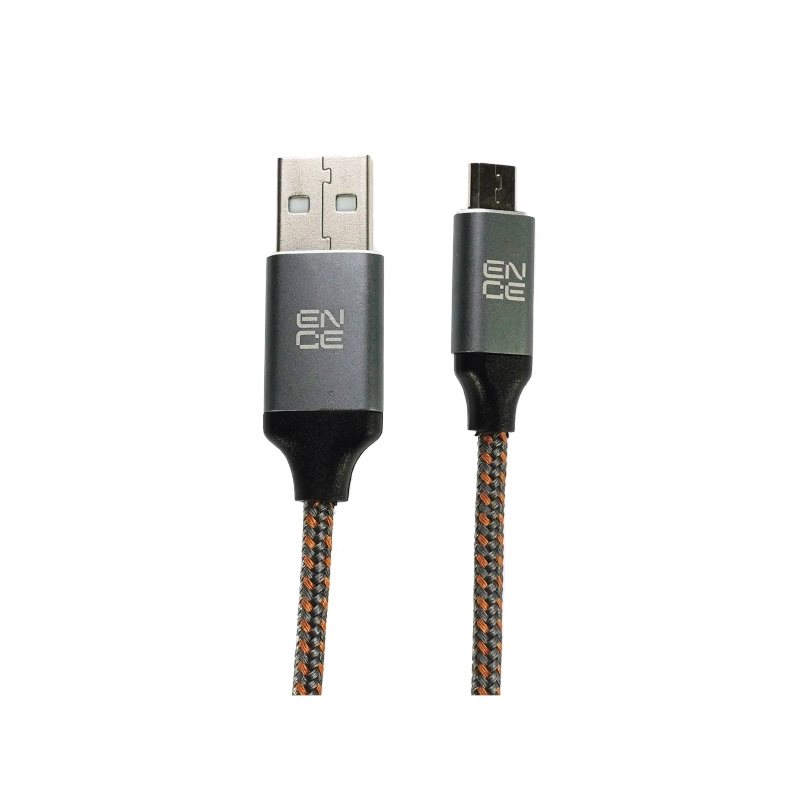 ENCE 2.0 USB-A - Micro-USB -kaapeli, 4m, musta (Poistotuote! Norm. 13,90€)