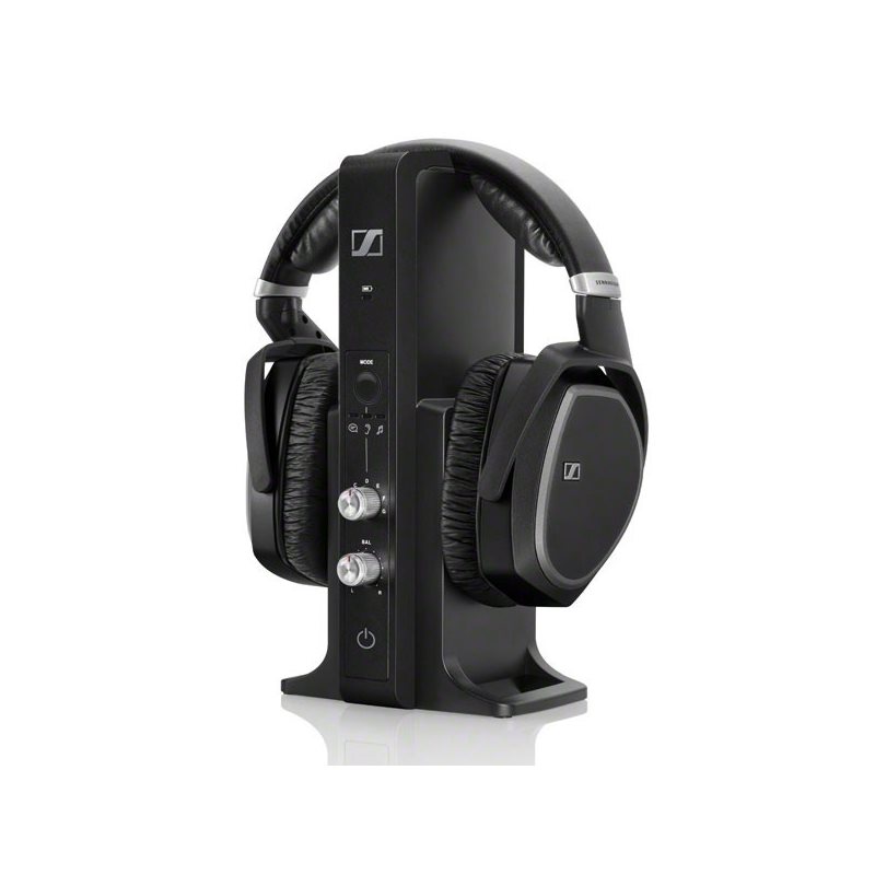 Sennheiser RS 195-U, langaton kuulokejärjestelmä, musta (Tarjous! Norm. 359,00€)
