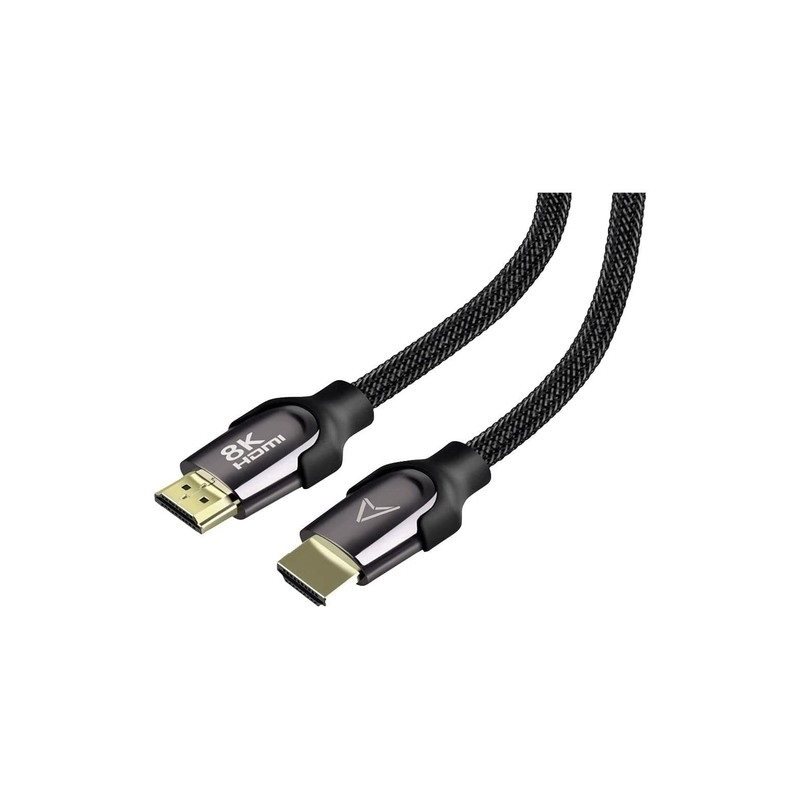 Steelplay 2.1 HDMI -näyttökaapeli, 2m, musta