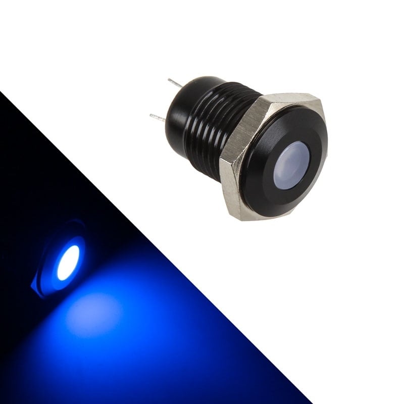 Lamptron Vandalproof LED-valoyksikkö, sininen/musta