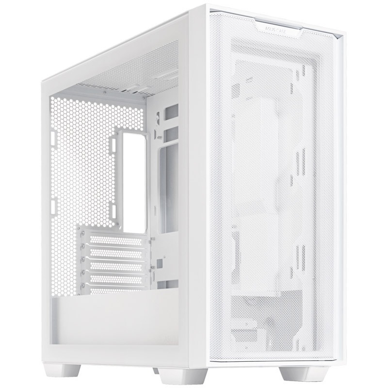 Asus (Outlet) A21 Case, ikkunallinen mATX-kotelo, valkoinen