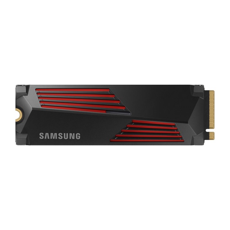 Samsung 1TB 990 PRO with Heatsink, PCIe 4.0 NVMe M.2 2280 SSD-levy, 7450/6900 MB/s
