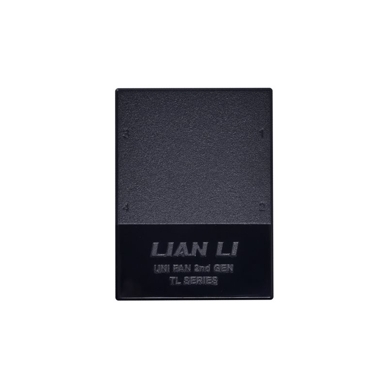 Lian Li 12TL -tuuletinkontrolleri, musta