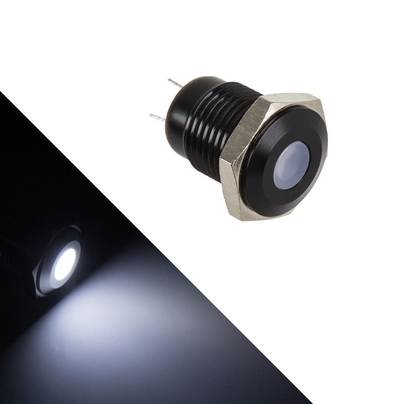 Lamptron Vandalproof LED-valoyksikkö, valkoinen/musta