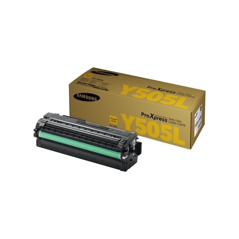 Samsung CLT-Y505L -väriainekasetti, keltainen, jopa 3500 sivua