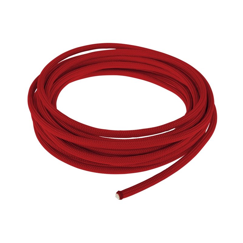Alphacool AlphaCord Sleeve 4mm - 3,3m punossukka - Imperial Red (Paracord 550 Typ 3)