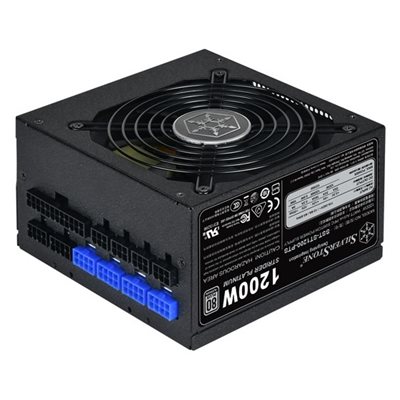 SilverStone 1200W Strider Platinum Series ST1200-PTS, modulaarinen ATX-virtalähde