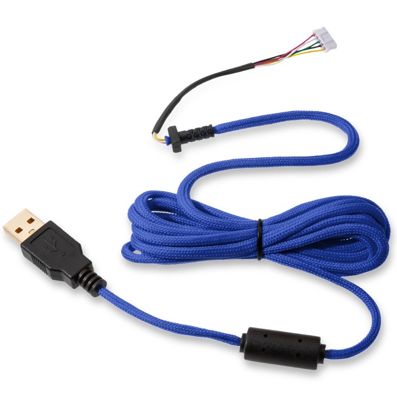 Glorious Ascended Cable V2 - Cobalt Blue, pelihiiren vaihtokaapeli, 2m, sininen (Poistotuote! Norm. 17,90€)