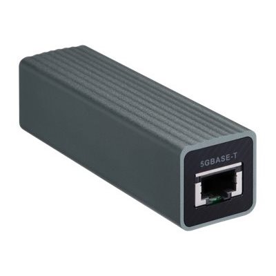QNAP QNA-UC5G1T -verkkoadapteri, USB-C, harmaa