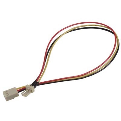 Deltaco Jatkokaapeli 3-napaisille tuulettimille, 30cm