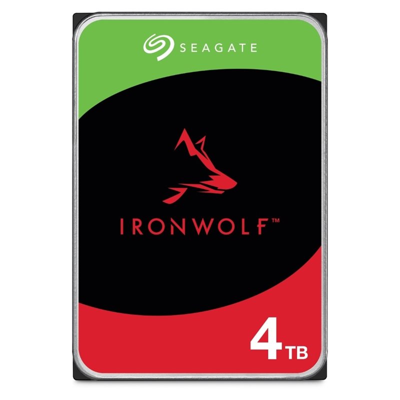 Seagate 4TB IronWolf Pro, sisäinen 3.5" kiintolevy, SATA III, 7200 rpm, 256 MB