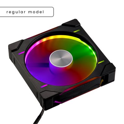 Phanteks D30-140 Regular Fan - Single Pack, 140mm PWM-laitetuuletin, musta