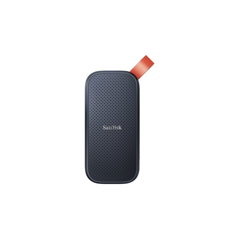 Sandisk 2TB Portable SSD V2, ulkoinen SSD-levy, USB 3.2 Gen 2, musta