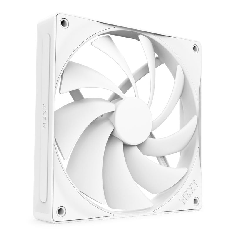 NZXT F140Q - Quiet Airflow, 140mm PWM-laitetuuletin, valkoinen