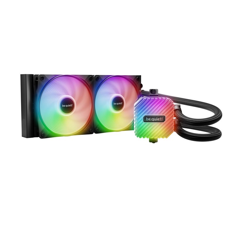 be quiet! Light Loop 240mm Black, 240mm AIO-nestejäähdytysratkaisu prosessorille, musta