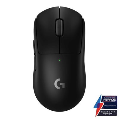 Logitech G PRO X SUPERLIGHT 2, langaton pelihiiri, 32 000 dpi, musta