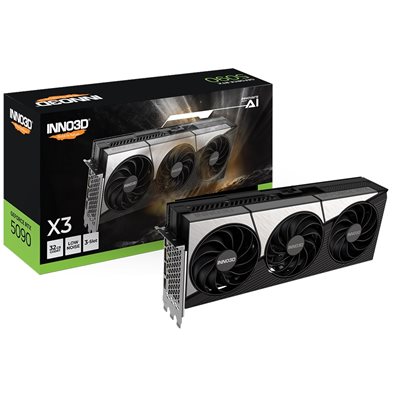 INNO3D GeForce RTX 5090 X3 -näytönohjain, 32GB GDDR7