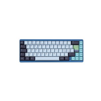 Varmilo Muse65 HE - Aurora, mekaaninen Hall Effect -näppäimistö, 65%, Gateron Magnet White, monivärinen