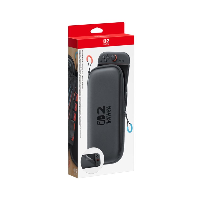 Nintendo Nintendo Switch 2 Suojakotelo + Näytönsuoja, musta Ennakkotilaa!
