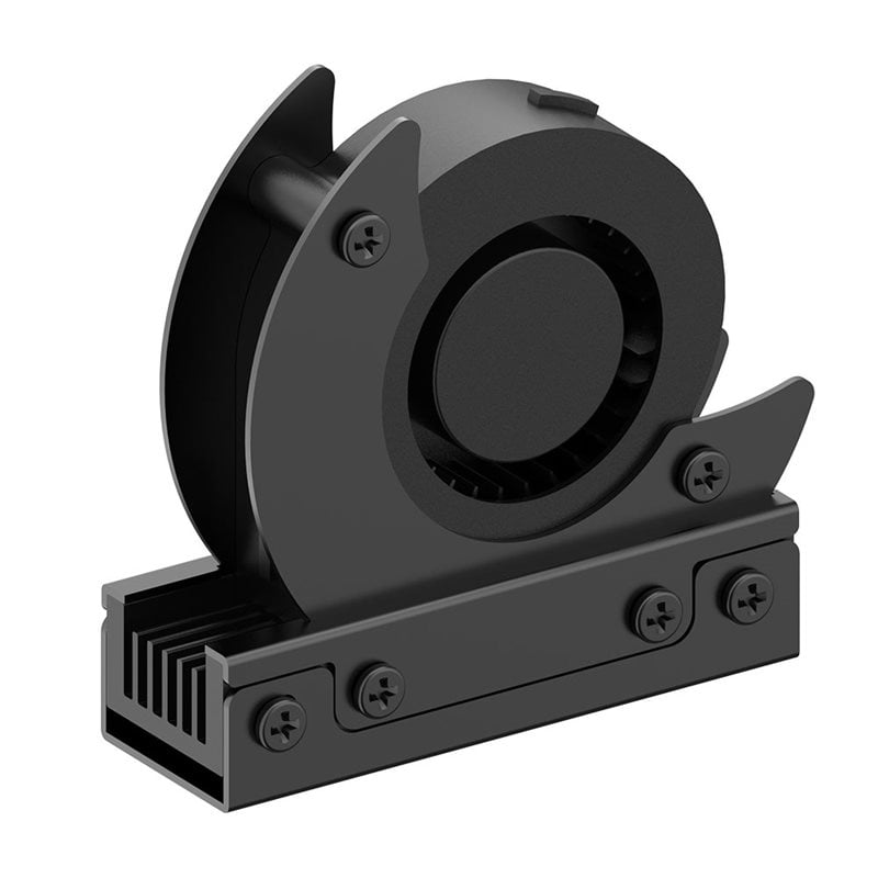 Akasa (Outlet) GeckoCooler, aktiivinen alumiinijäähdytin M.2 NVMe PCIe & SATA-levyille