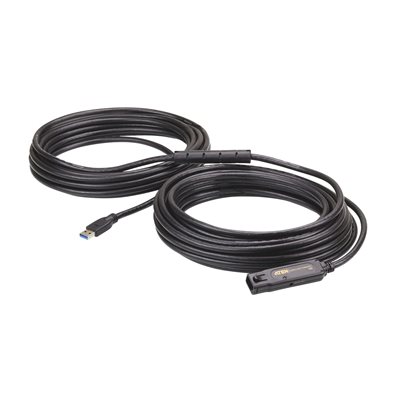 Akasa 3.2 Gen1 USB-A uros-naaras -jatkokaapeli, 15m, musta