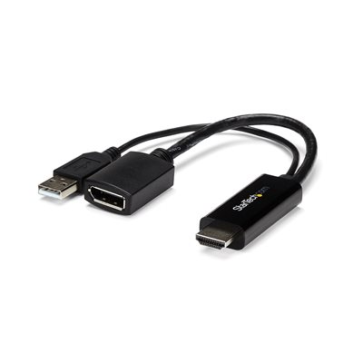 StarTech.com HDMI -> DisplayPort 1.2 -adapteri, musta