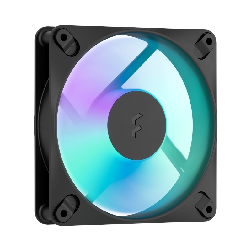 Fractal Design Dynamic 3 RGB, 120mm PWM-laitetuuletin, musta