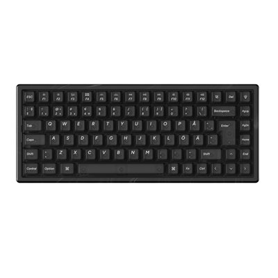 Keychron K2 HE SE Resin Edition, langaton mekaaninen näppäimistö, 75%, Gateron Double-Rail, musta