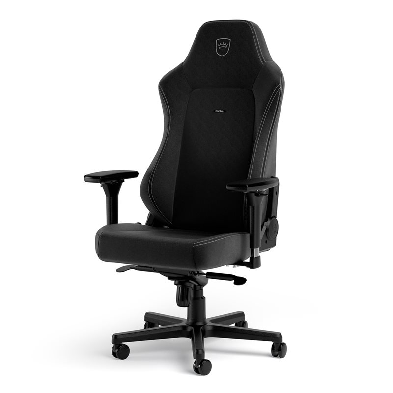 noblechairs HERO MF Black, kangasverhoiltu pelituoli, musta