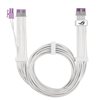 Asus ROG Equalizer White, 12v-2x6, PCIe 5.1, virtajohto, valkoinen