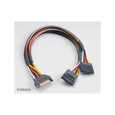 Akasa SATA-virtakaapelin jakaja
