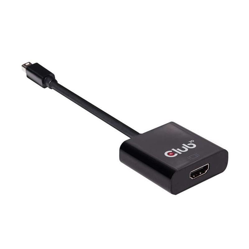 Club 3D Mini DisplayPort 1.2 -> HDMI 2.0 -adapteri, aktiivinen, UHD, musta